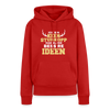 Ick bin keen Sturkopp - Frauen Premium Hoodie - Rot