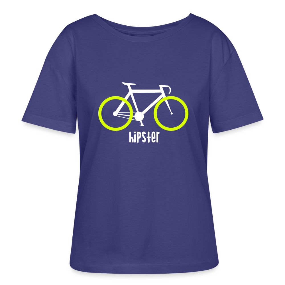 Hipster - Relaxed Rundhals Frauen Bio-T-Shirt - Dämmerung