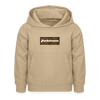 Pankstrasse - Kinder Hoodie - Sand