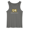 U4 - Männer Tank Top - Anthrazit