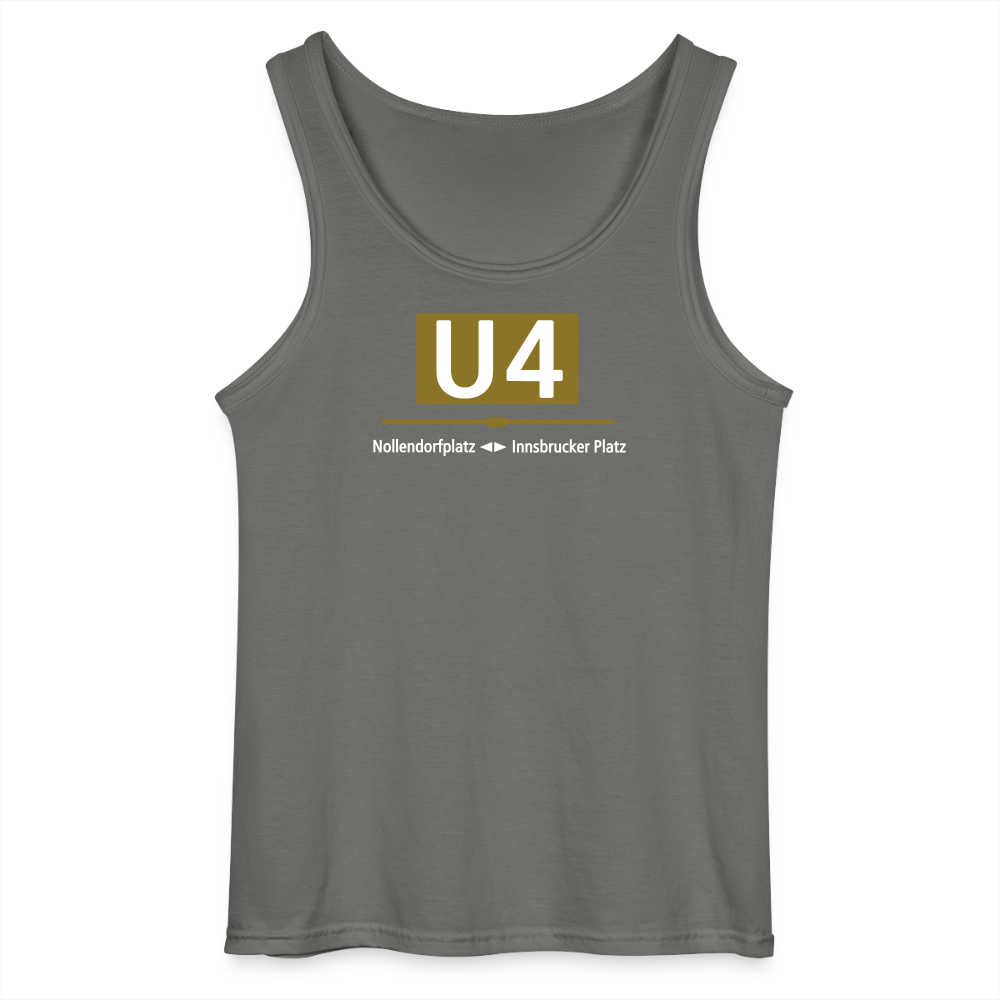 U4 - Männer Tank Top - Anthrazit
