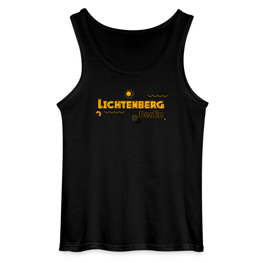 Lichtenberg - Männer Tank Top - Schwarz