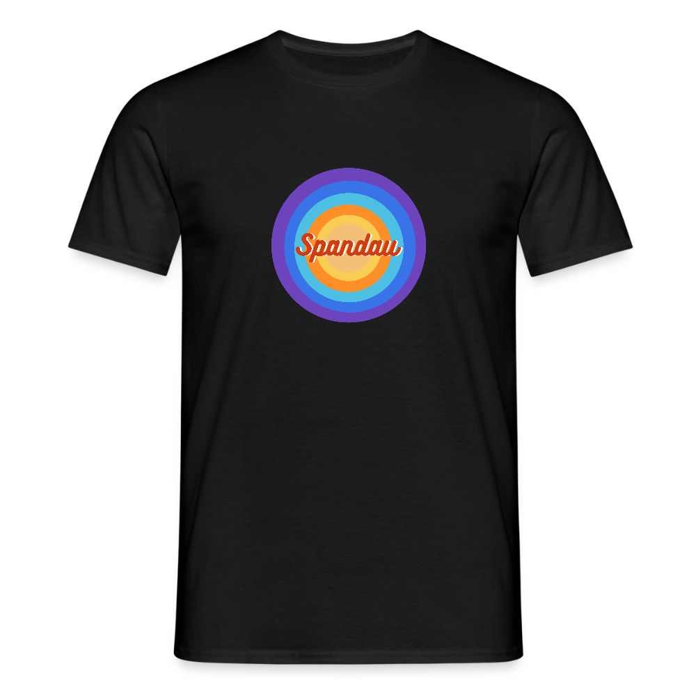 Spandau Retro - Männer Premium T-Shirt - Schwarz