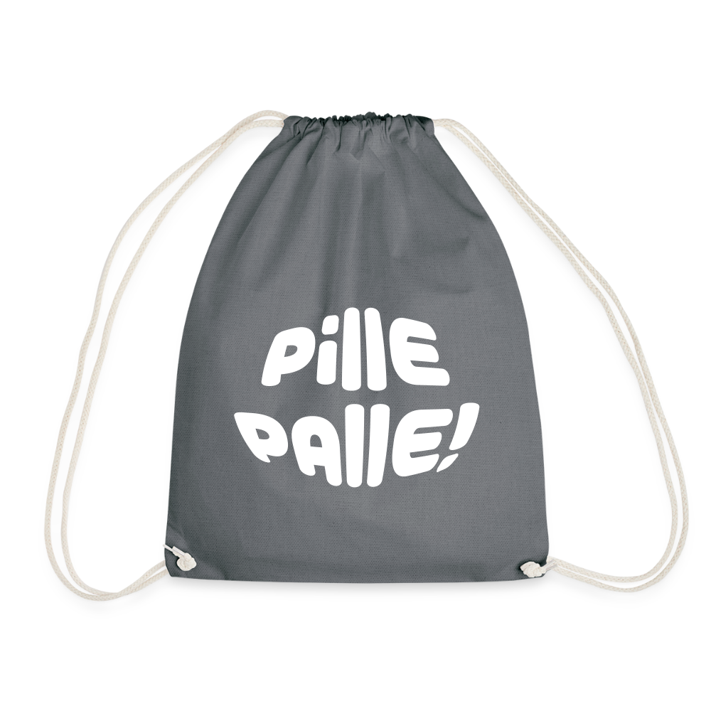 Pille Palle - Turnbeutel - Grau
