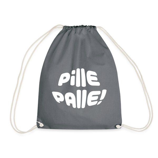 Pille Palle - Turnbeutel - Grau