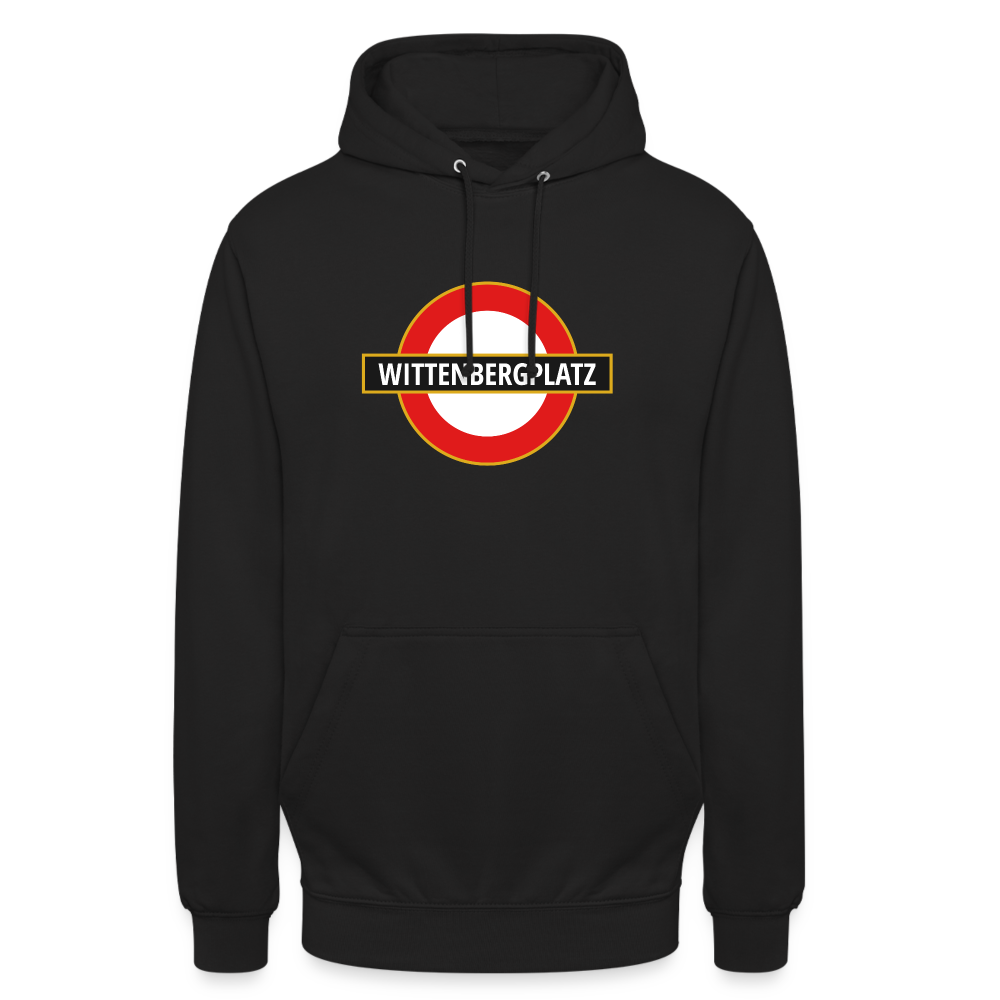 Wittenbergplatz - Unisex Hoodie - Schwarz