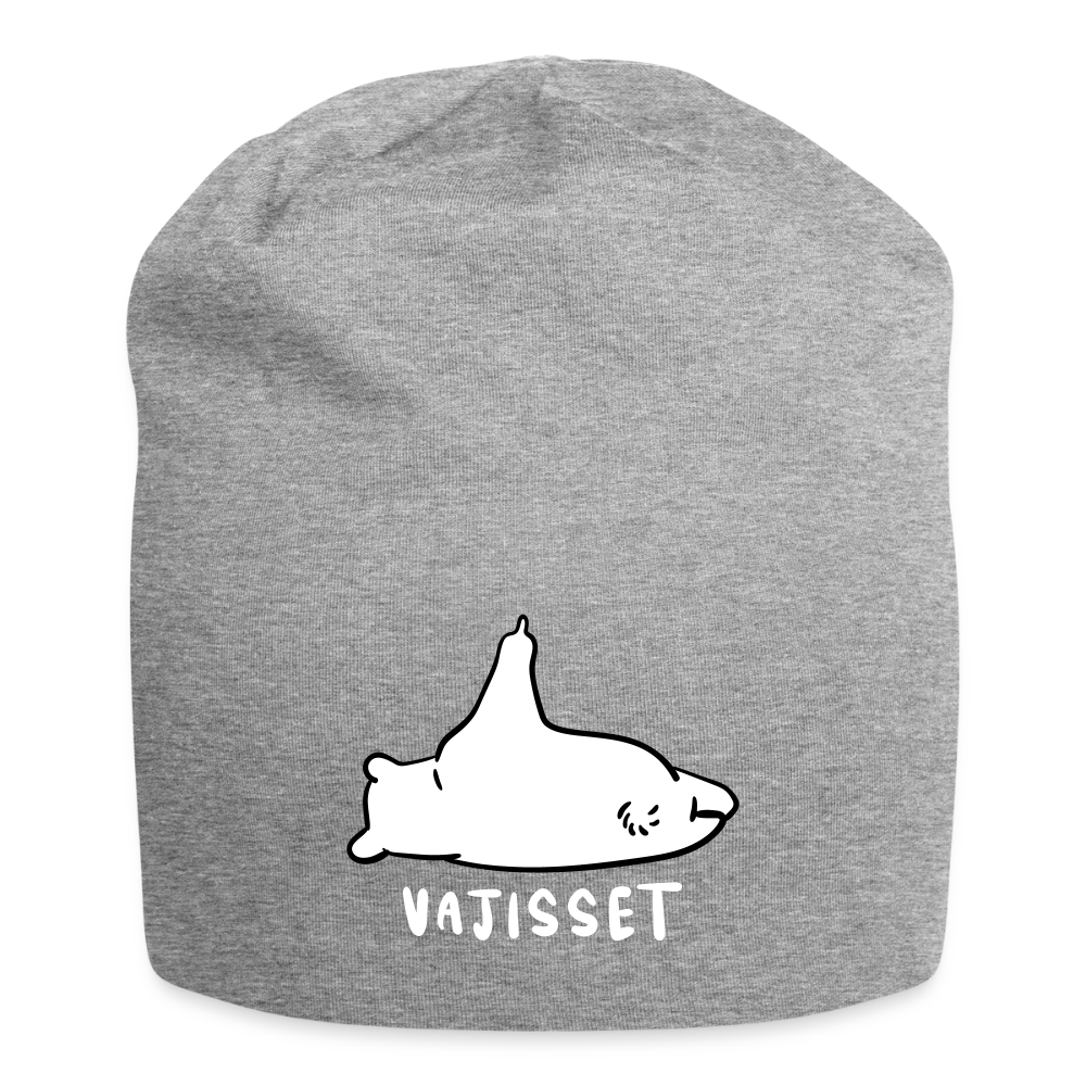 Vajisset Bär - Jersey Beanie - Grau meliert