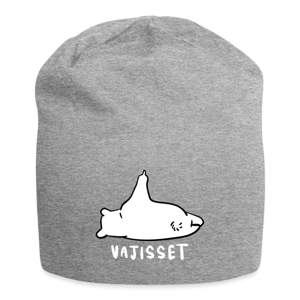Vajisset Bär - Jersey Beanie - Grau meliert
