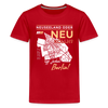Neuseeland oder Neukölln - Teenager Premium T-Shirt - Rot