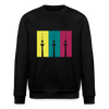Berlin Retro - Unisex Bio Sweatshirt - Schwarz