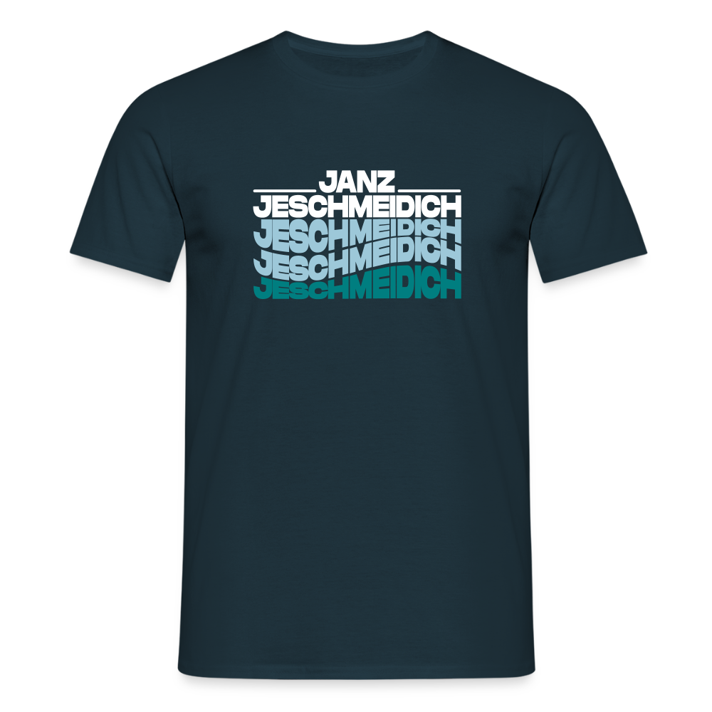 Janz Jeschmeidich - Männer Premium T-Shirt - Navy