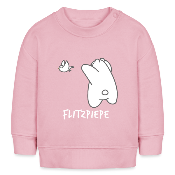 Flitzpiepe - Baby Bio Pullover - Hellrosa