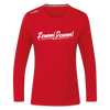 Remmi Demmi - Frauen Sport Langarmshirt - Rot