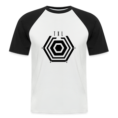 Tegel TXL Umrisse - Männer Baseball T-Shirt