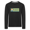 Siemensdamm - Kinder Langarmshirt - Schwarz