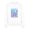 Grunewald Planet Earth - Frauen Premium Pullover - Weiß