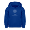 Funkturm im Fokus - Kinder Hoodie - Royalblau