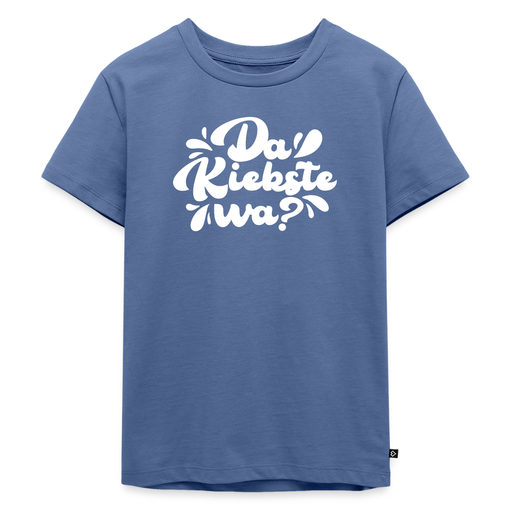 Kiekste - Kinder Premium T-Shirt - Taubenblau