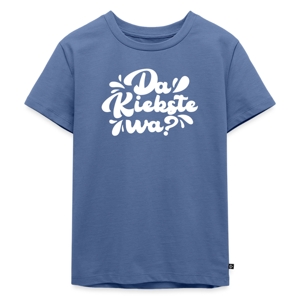 Kiekste - Kinder Premium T-Shirt - Taubenblau