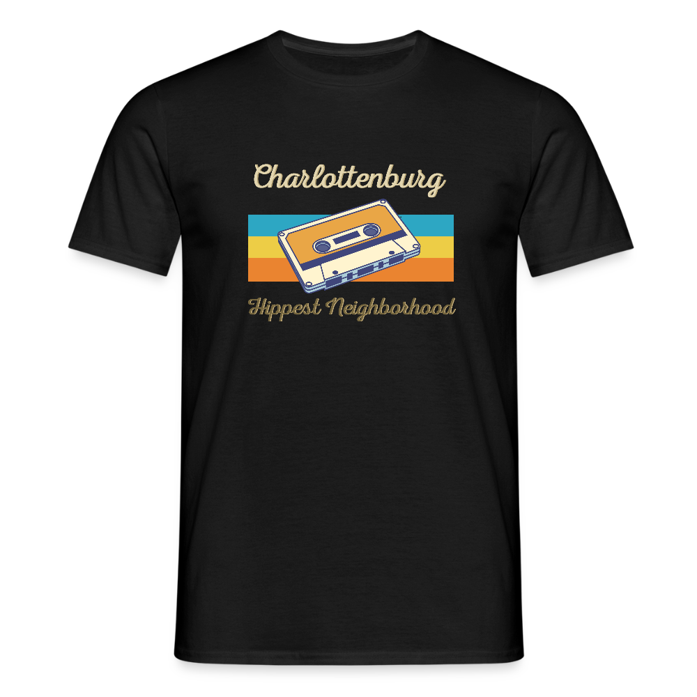 Charlottenburg Hippest Neighborhood - Männer Premium T-Shirt - Schwarz
