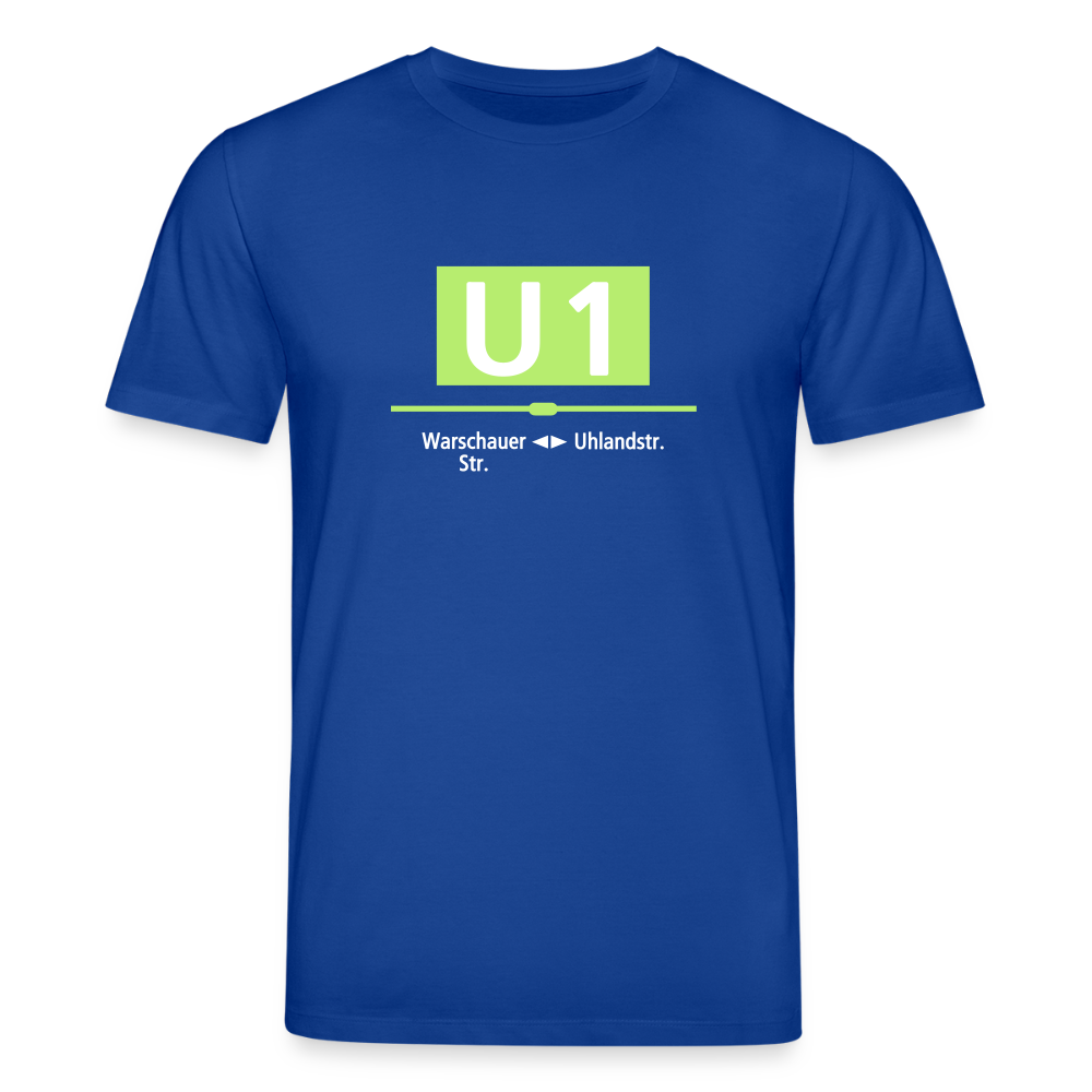 U1 - Unisex Bio T-Shirt - Dunkelblau