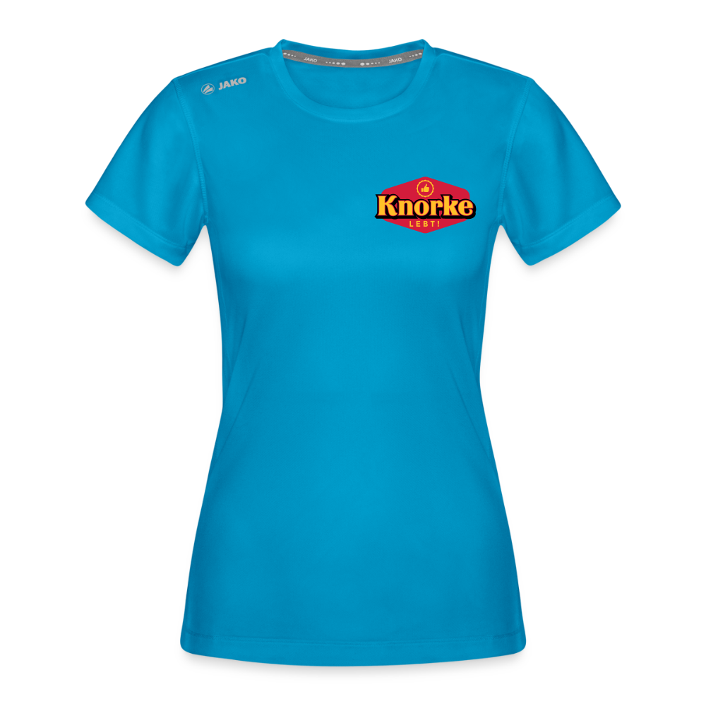 KNORKE lebt! - Frauen Sport-Shirt - Saphirblau