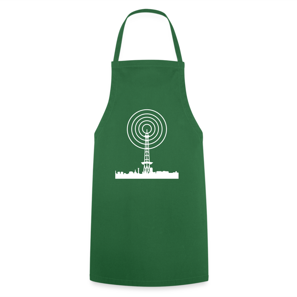 Funkturm im Fokus - Kochschürze - Grün