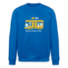 I love BVG - Unisex Bio Sweatshirt - Königsblau