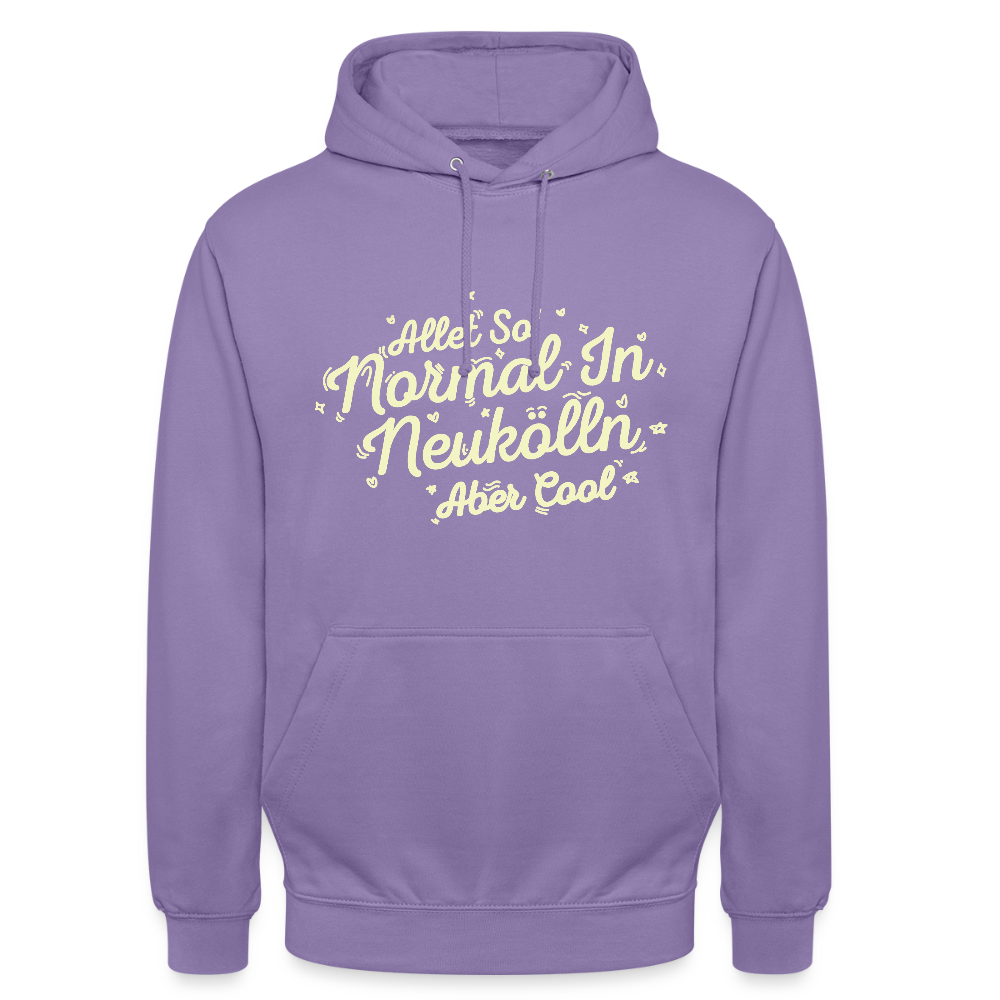 Neukölln is so normal - Unisex Hoodie - Lavendel