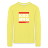 KRZBRG - Kinder Langarmshirt - Gelb