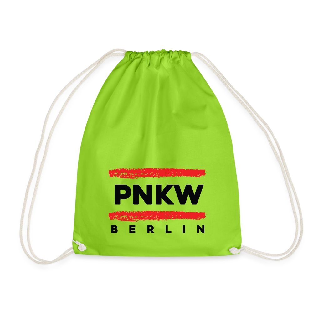 PNKW - Turnbeutel - Neongrün
