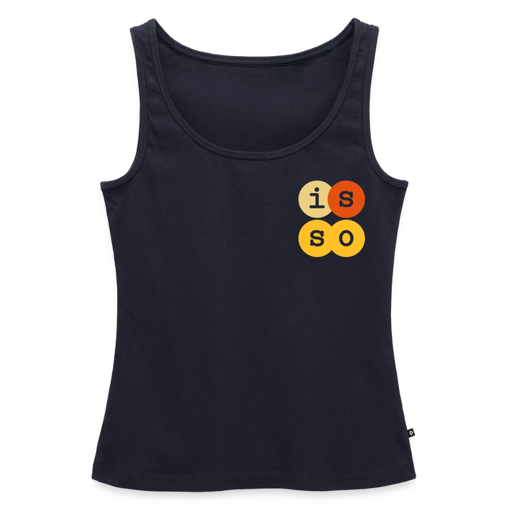 IsSo - Frauen Bio Tank Top - Navy