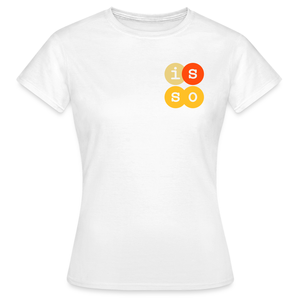 IsSo - Frauen Premium T-Shirt - Weiß
