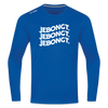 Jebongt! - Männer Sport Langamshirt - Royalblau