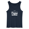 Opa wees allet - Männer Tank Top - Navy