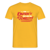 Ick knutsch dir! - Männer Premium T-Shirt - Gelb