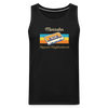 Marzahn Hippest Neighborhood - Männer Premium Tank Top - Schwarz