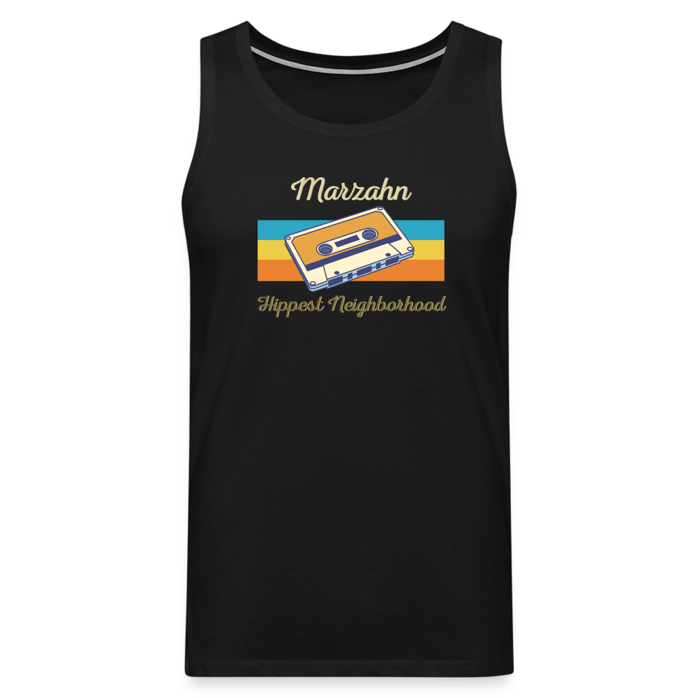 Marzahn Hippest Neighborhood - Männer Premium Tank Top - Schwarz