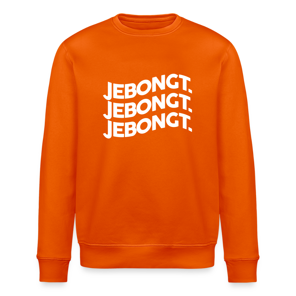 Jebongt! - Unisex Bio Sweatshirt - Tieforange