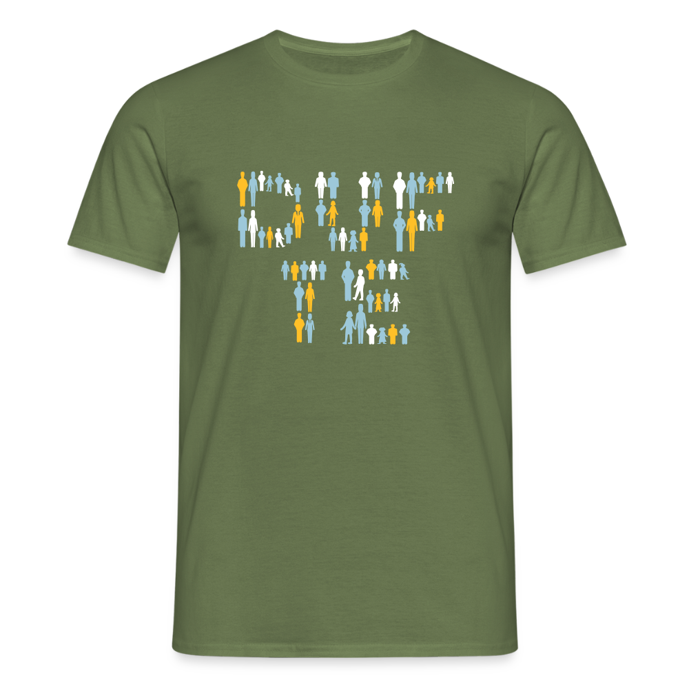 Berliner sind dufte - Männer Premium T-Shirt - Militärgrün