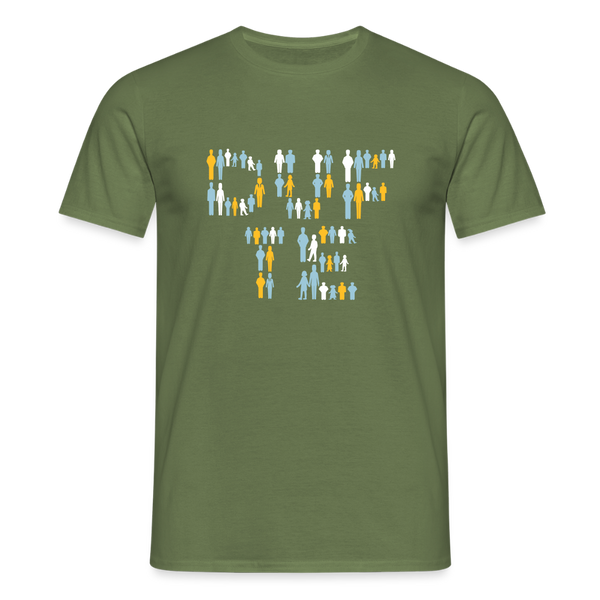 Berliner sind dufte - Männer Premium T-Shirt - Militärgrün