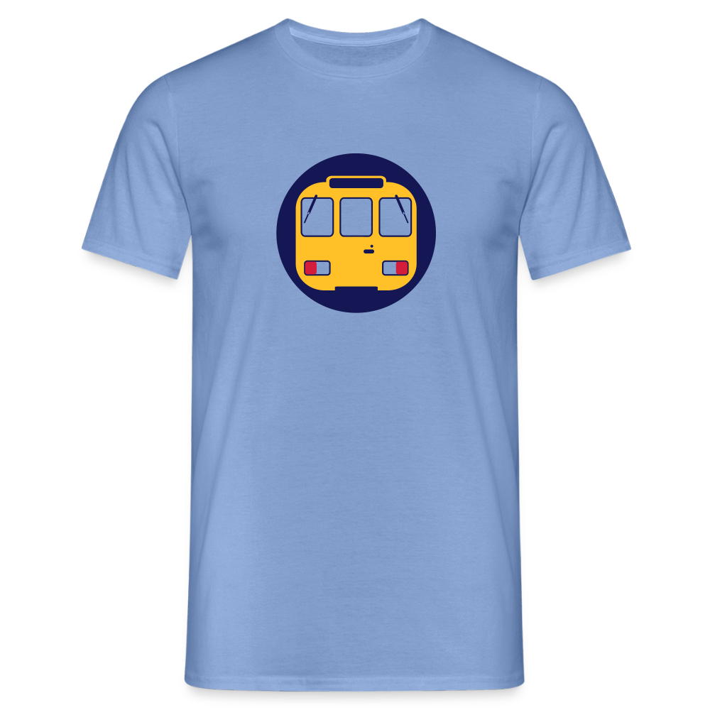 U-Bahntunnel - Männer Premium T-Shirt - carolina blue