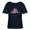 Mama, ick liebe dir! - Relaxed Rundhals Frauen Bio-T-Shirt - Navy