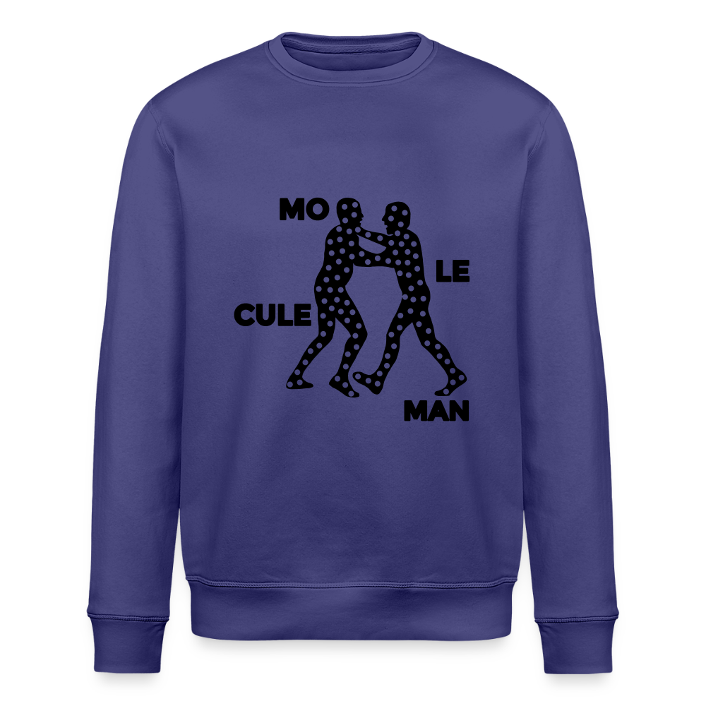 Mo le cule Man - Unisex Bio Sweatshirt - Dämmerung