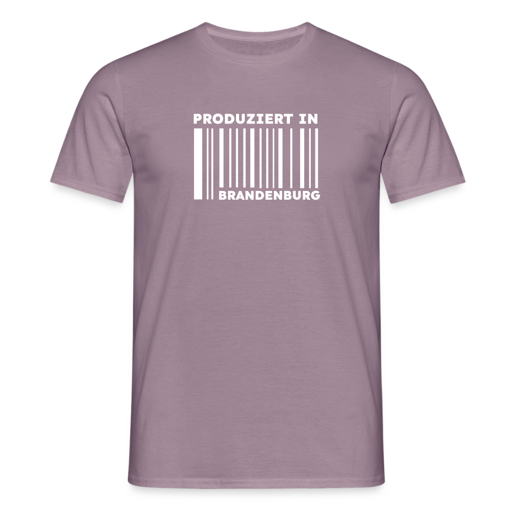 PRODUZIERT IN BRANDENBURG - Männer Premium T-Shirt - Lilagrau