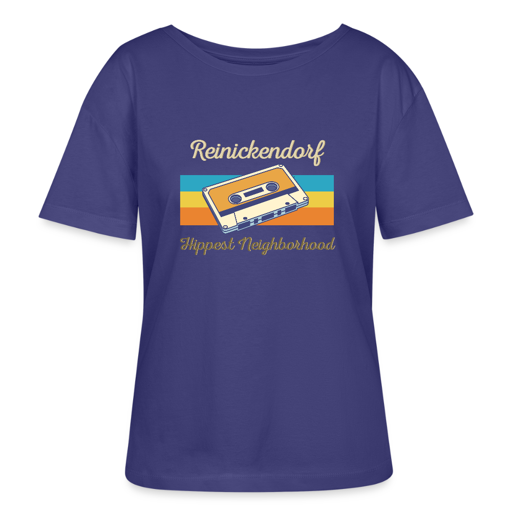 Reinickendorf  Hippest Neighborhood - Relaxed Rundhals Frauen Bio-T-Shirt - Dämmerung
