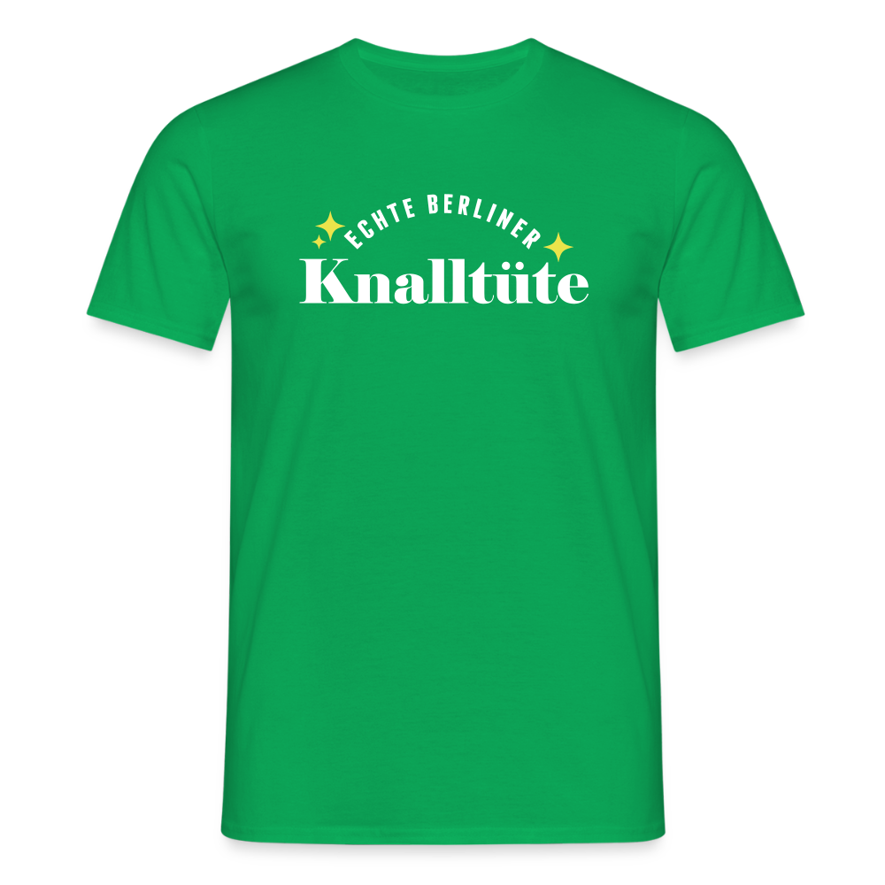 Echte Berliner Knalltüte - Männer Premium T-Shirt - Kelly Green