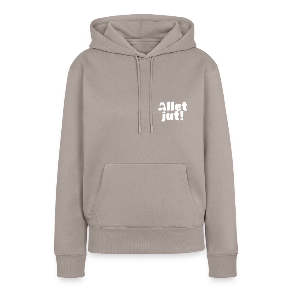 Allet Jut - Frauen Premium Hoodie - Taupe