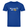 Will ja nett sein, aber ohje... - Unisex Bio T-Shirt - Dunkelblau