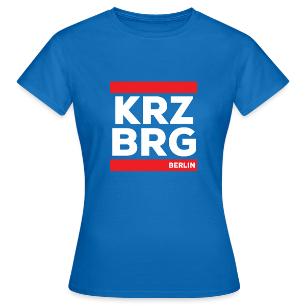 KRZBRG - Frauen Premium T-Shirt - Royalblau